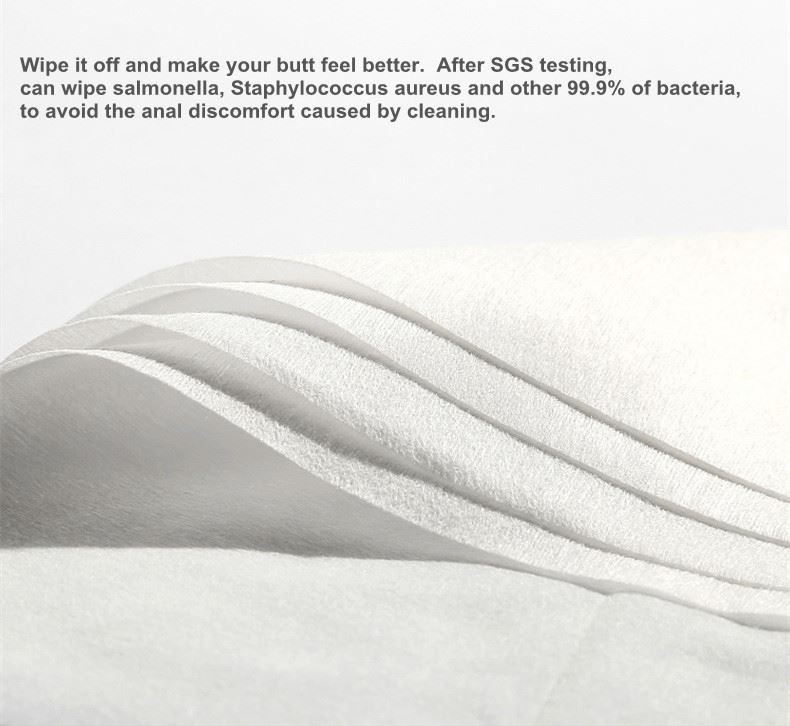 flushable sensitive wipes