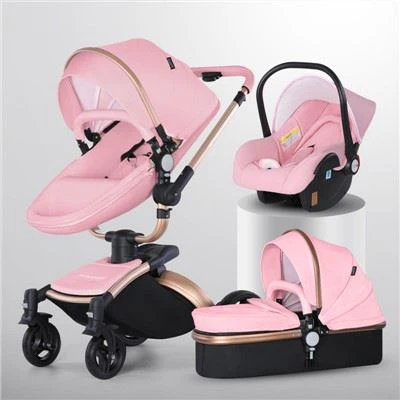 Stroller Bayi Aluminium Bentuk Telur